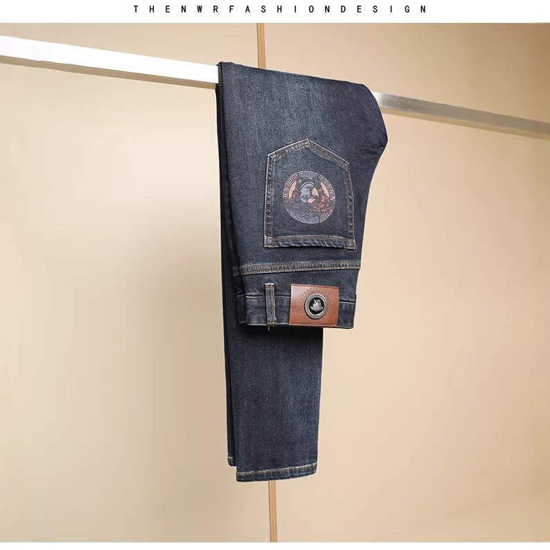 Traperice, slim fit, korejski stil, srednji pojas, zip