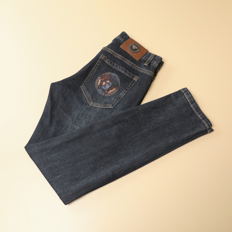Traperice, slim fit, korejski stil, srednji pojas, zip