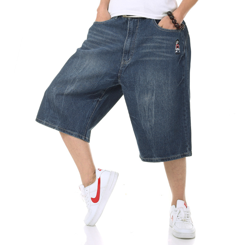 Denim cropped hlače, srednji pojas, širok kroj, lagana tkanina, 70% pamuk