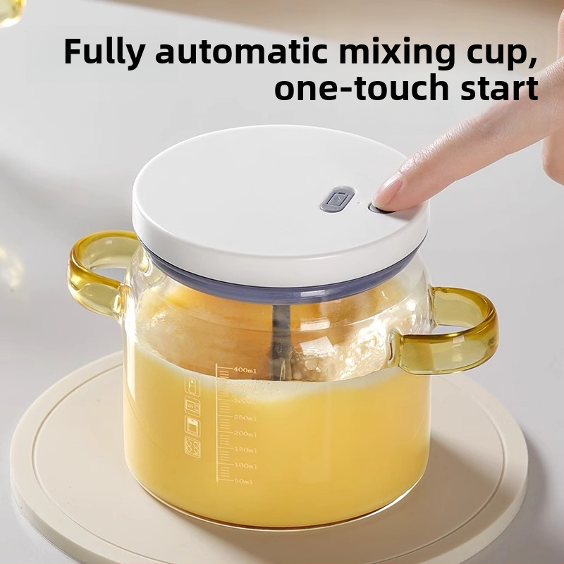 Youqin viacúčelový elektrický šľahač na vajcia, plneautomatická miešacia nádoba so parným pohárom na vajcia