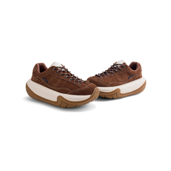 Ženske platforme u stilu dad shoes – okrugli vrh, nubuk koža, unutarnja tkanina, visina pete 0-1 cm, otvor visok