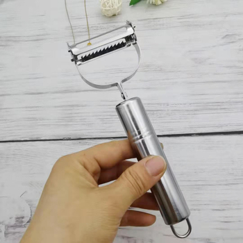 Set 3 în 1 pentru curățare: decojit cartofi, răzuitor pentru fructe și legume, cuțit de decojit