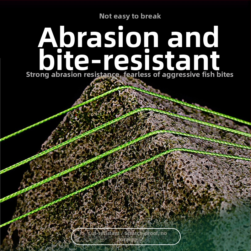Hlavná šnúra, 8-ramenná pletená PE šnúra, 100 m, vysoká pevnosť, balenie 200 kusov