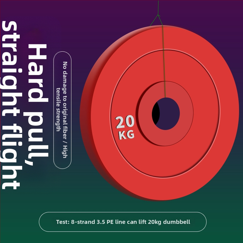 Hlavná šnúra, 8-ramenná pletená PE šnúra, 100 m, vysoká pevnosť, balenie 200 kusov