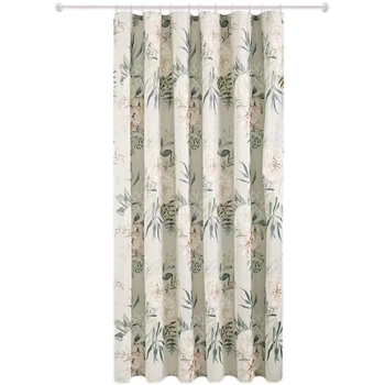 Draperie de duș din poliester, stil pastoral, cu logo personalizabil și modele variate