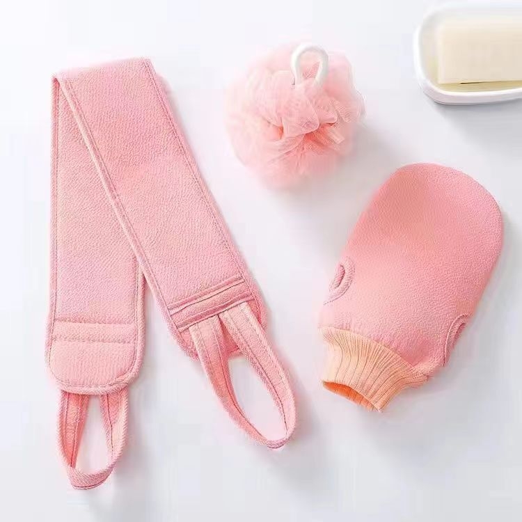 Kupaonski ručnik s četkicom za leđa, mikrovlakna, za odrasle (Brand: Soaring; Materijal: Mikrofibra; Namjena: Odrasli)