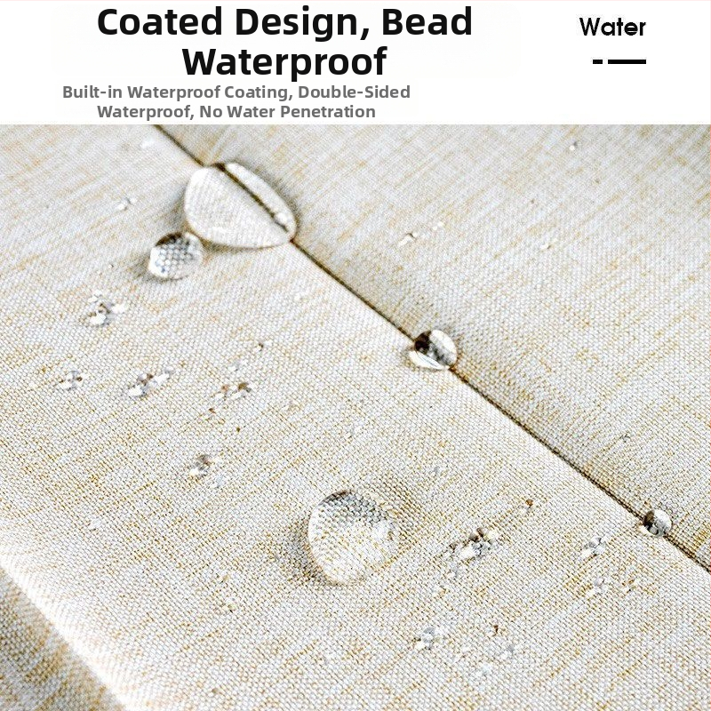 Сгъваем магнитен комплект за душ завеса, без пробиване, водоустойчива ленена тъкан, извита душ зона със сухо–мокро разделение