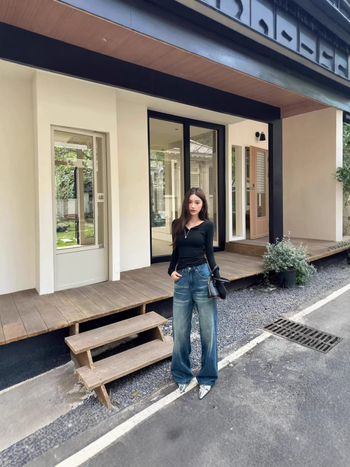 Traperice s vintage pranjem i fade efektom cat whisker, ravni kroj, opuštena udobna