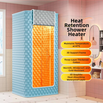 Покривало за баня за зимно домашно къпане, модерен минималистичен стил, полиестер, марка Blue Grass