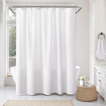 Вафлена завеса за баня – персонализируем модел, материал: вафлена, произход: Сюйчжоу, налична частна марка