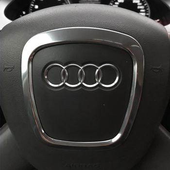 Алуминиев пръстен за декорация на волана за Audi A3/A4L/A5/A6L/A7/Q3/Q5/Q7 – интериорен аксесоар