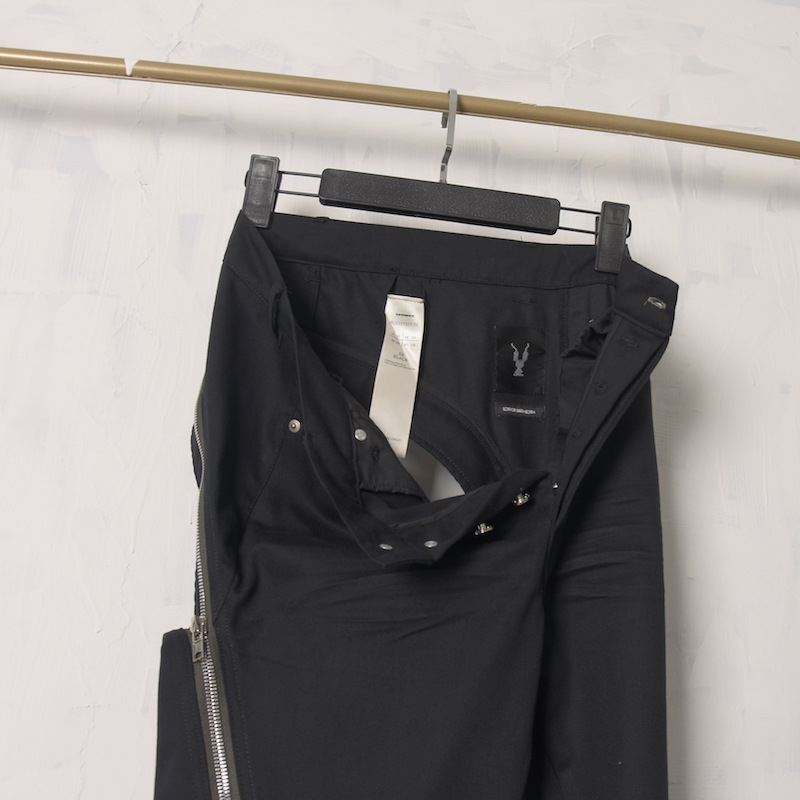 Jeansi, stil coreean, talie medie, denim din bumbac cu fermoar dublu, casual pentru toate anotimpurile