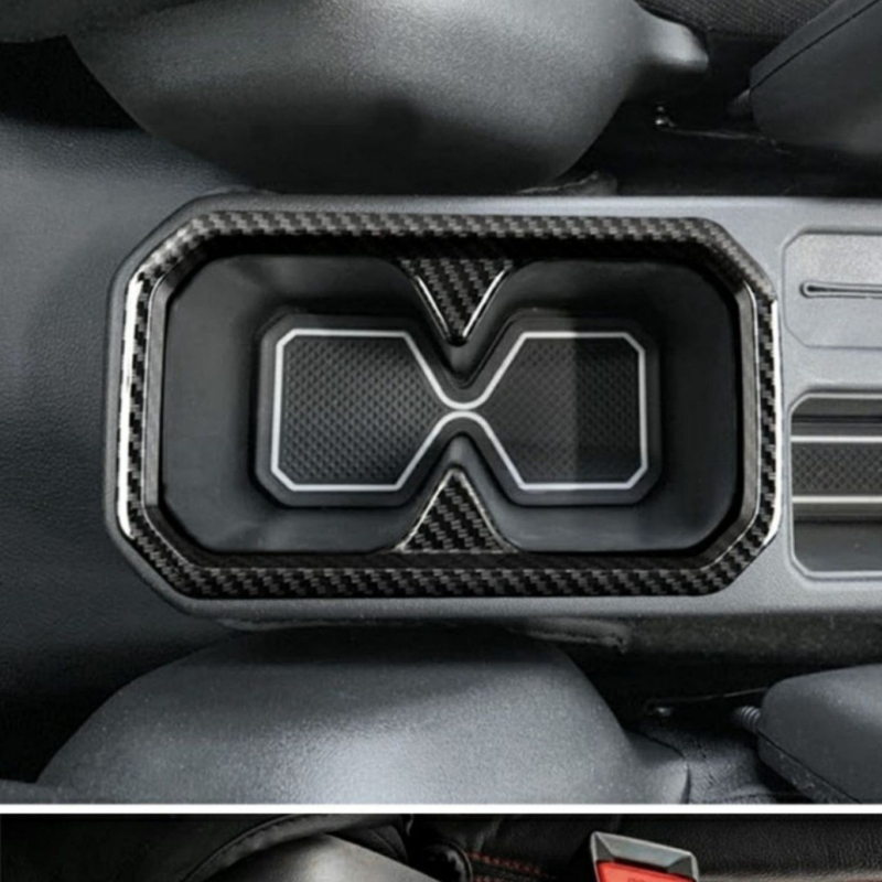 TPU unutarnji trim središnje konzole za JIMNY Jimny 19 JB64 JB74 — ABS materijal; montaža ljepilom; model JB64/JB74
