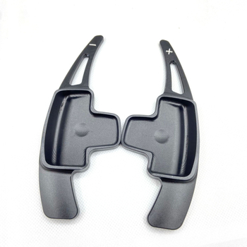 Sticker decorativ pentru padelele de schimb pe volan Mercedes-Benz (aluminiu; instalare adezivă; compatibil cu modelele 2015–2021; volan; imprimare logo disponibil)