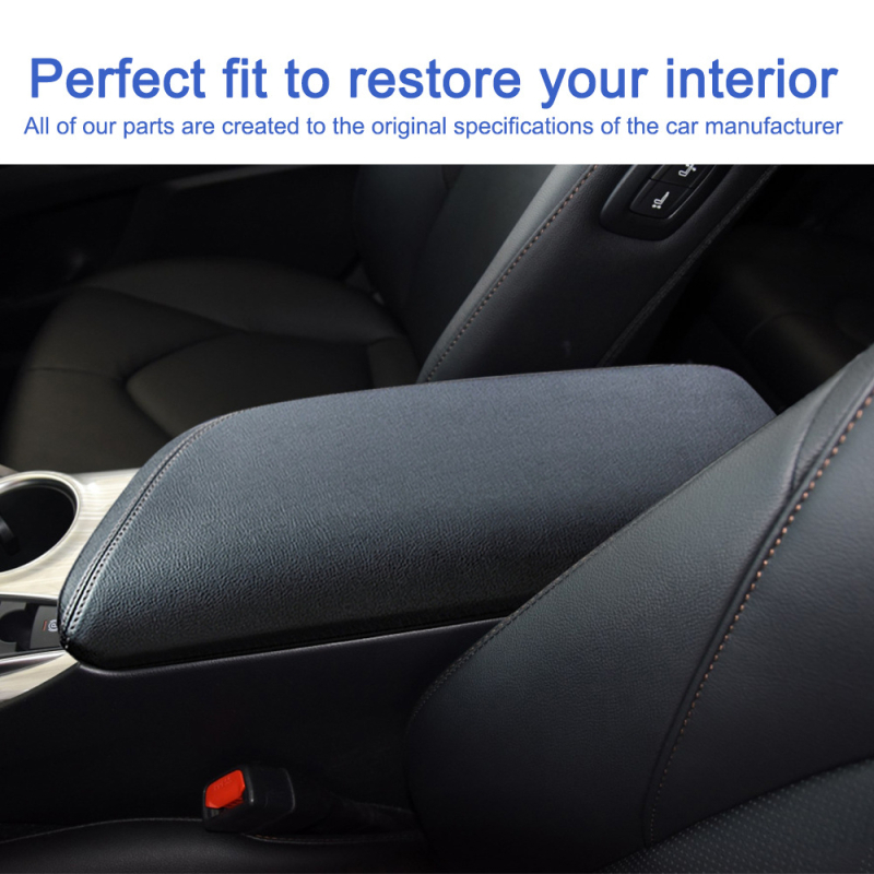 Husă protecție cotieră Toyota Camry 2018-2021 (a 8-a generație) – piele microfibră, accesorii consola centrală, Brand Free Heart