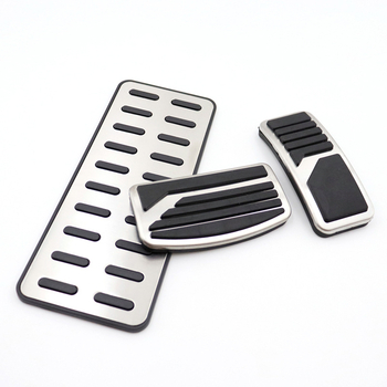 Automobilski pedal od aluminijske legure, model Pedal 113 – protuklizni, dekorativni dodatak za Mitsubishi s prugama