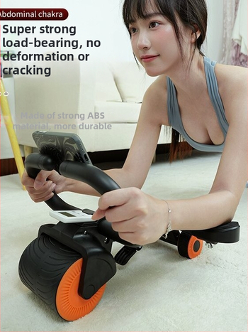 Roată pentru abdomen, model 1016, greutate 1,634 kg, nepliabilă, potrivită pentru birou, exterior și antrenament acasă