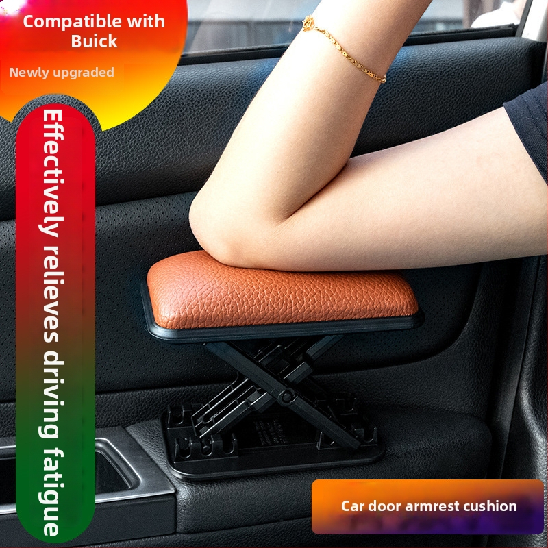 Pad cotieră pentru Buick Encore, Regal, LaCrosse, GL6, GL8 — plastic + piele, model kar02147, logo imprimat, etichetă privată licențiată