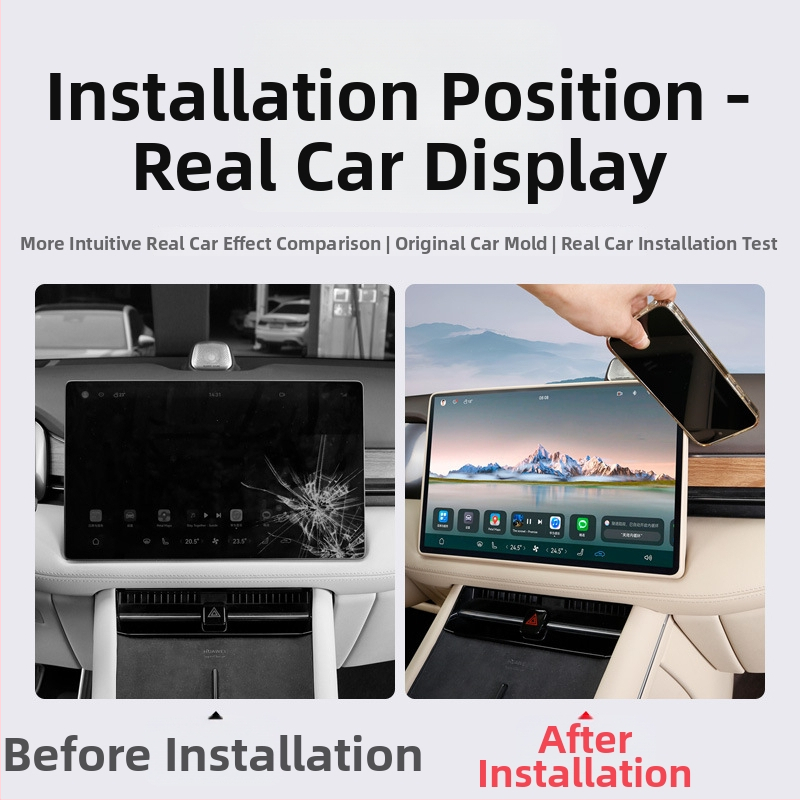 Bandă din silicon pentru protecția ecranului consolei centrale M7/M5, model AITO-202511171025