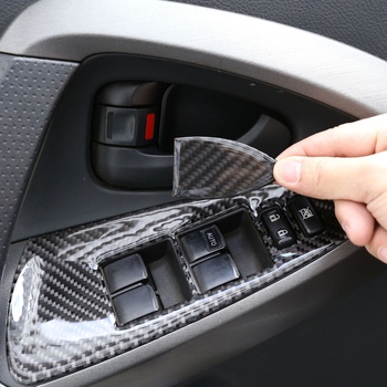Karbonska vlakna unutarnja ukrasna pločica za vrata za Toyota RAV4 (2006–2012), model ASCF-435