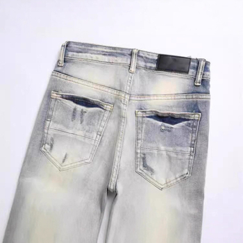 Τζιν ίσιας γραμμής, υψηλή μέση, βαμβάκι, μικροελαστικότητα, φερμουάρ – Άνοιξη 2025