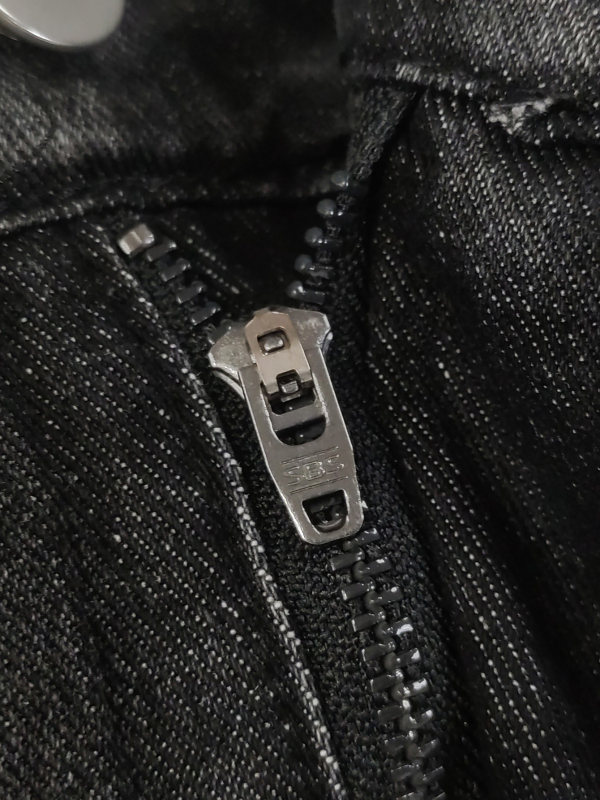 Muške traperice s printsom krila u američkom uličnom stilu, ravni kroj uz blagim izbačenjem, denim
