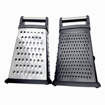 Dongshang rozsdamentes acél 430 négyszögletes reszelő zöldségekhez és gyümölcsökhöz, multifunkcionális konyhai eszköz ABS markolattal