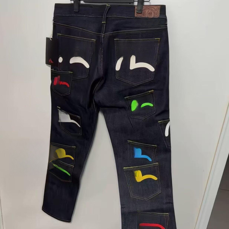 Traperice s printom Y2K Fu Shen Big M, višestruke džepove, ravni kroj, unisex, zip