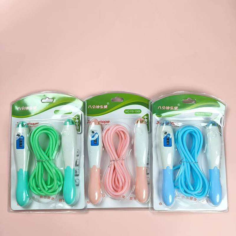 Elektroničko brojanje preskakanja konopca – PVC, duljina 3 m, za djecu, fitness treninzi