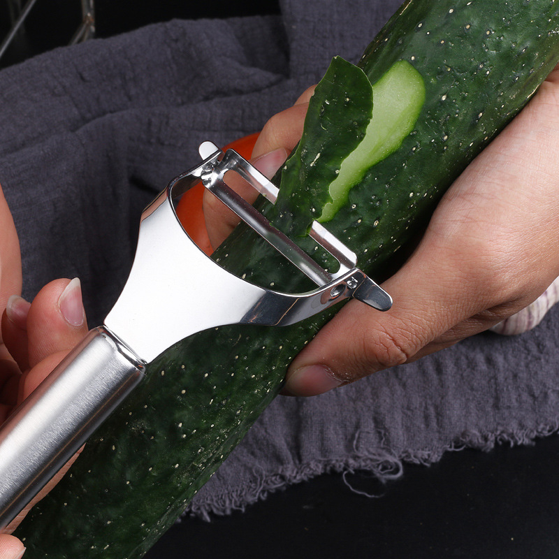 Y-típusú rozsdamentes acél hámozó — modern minimalist konyhai eszköz