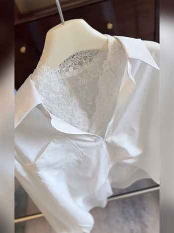 Košulja s polo ovratnikom, dugi rukav, slobodan kroj, srednja duljina, poliester