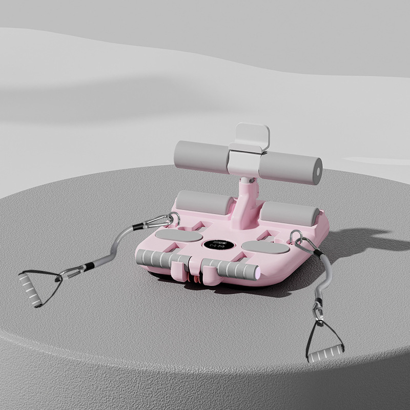 Sit-up segítő Ab Roller vákuumcsészével – Többfunkciós rögzítő, összecsukható, 2,8 kg, 35/40, otthonra, irodába, edzőterembe