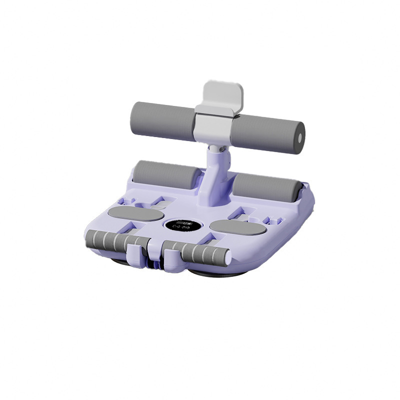 Sit-up segítő Ab Roller vákuumcsészével – Többfunkciós rögzítő, összecsukható, 2,8 kg, 35/40, otthonra, irodába, edzőterembe