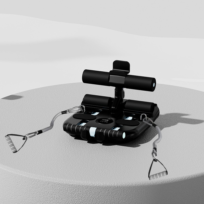 Sit-up segítő Ab Roller vákuumcsészével – Többfunkciós rögzítő, összecsukható, 2,8 kg, 35/40, otthonra, irodába, edzőterembe