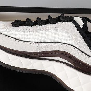 Casual tenisice od prave kože s debelim potplatom, kožni gornji dio, prirodni kožni ulošci, šivanje, prozračnost