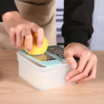3-u-1 multifunkcionalni rezač za povrće marke YINGQI — plastika i 430 nehrđajući čelik, višefunkcionalni, izdanje 2024.