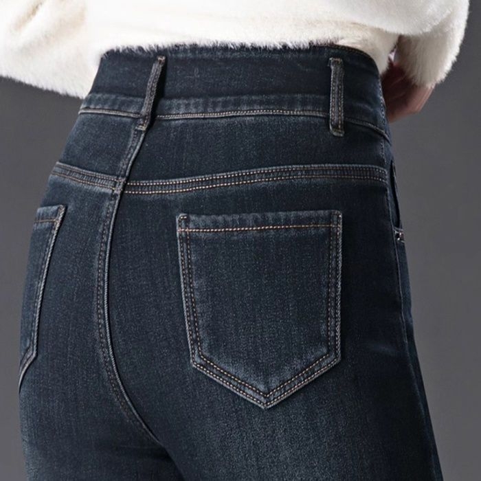 Traperice visokog struka, debeli denim, prošireni kroj, proljeće 2025