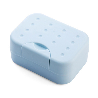 SAFEBET Szappan doboz — falra szerelhető, lefolyóval, fedéllel, fúrásmentes, PP