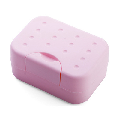 SAFEBET Szappan doboz — falra szerelhető, lefolyóval, fedéllel, fúrásmentes, PP