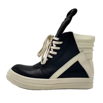 Burt unisex tenisice: zaobljeni vrh, gornji dio od super vlakna, detalji od kravlje kože, bočni zatvarač, gumeni potplat, visina pete 3–5 cm