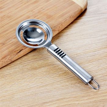 Tojássárgája és tojásfehérje szeparáló, rozsdamentes acélból, kézi működésű, testreszabható, logónyomás elérhető