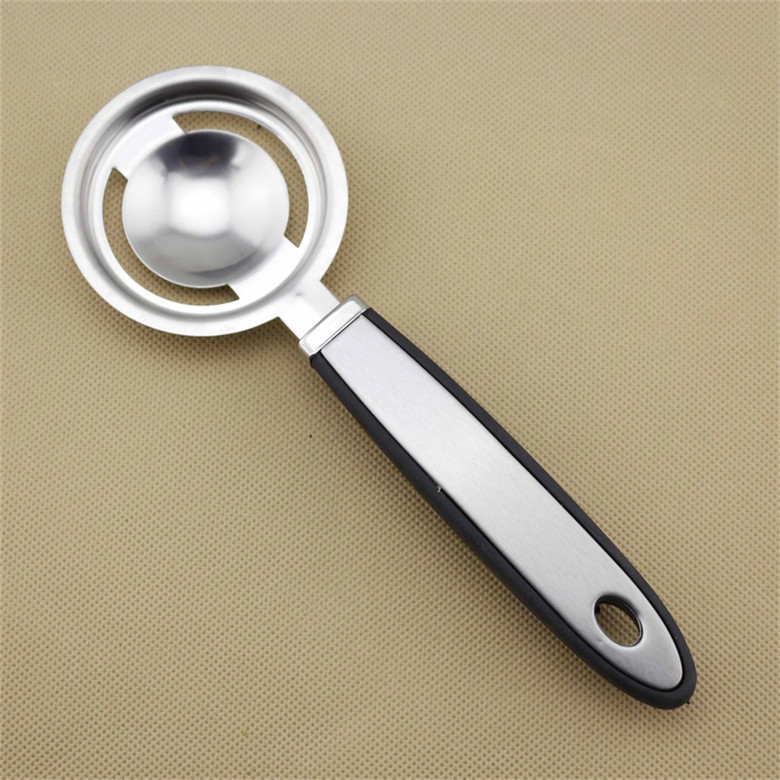 Tojássárgája és tojásfehérje szeparáló, rozsdamentes acélból, kézi működésű, testreszabható, logónyomás elérhető