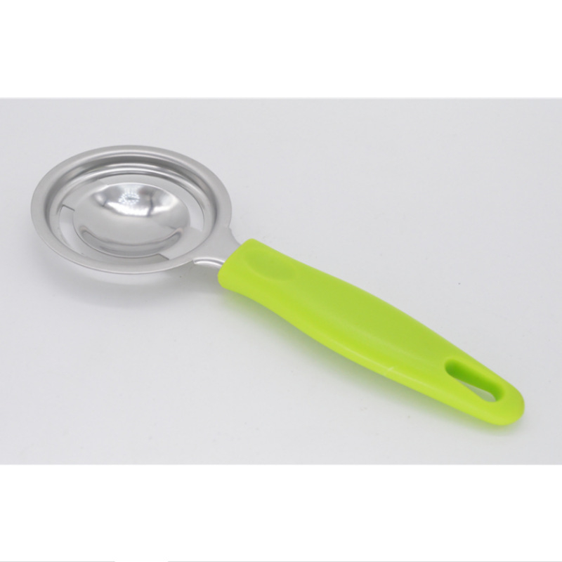 Tojássárgája és tojásfehérje szeparáló, rozsdamentes acélból, kézi működésű, testreszabható, logónyomás elérhető