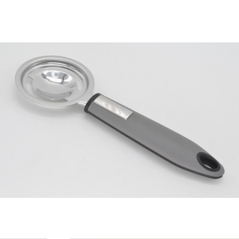 Tojássárgája és tojásfehérje szeparáló, rozsdamentes acélból, kézi működésű, testreszabható, logónyomás elérhető