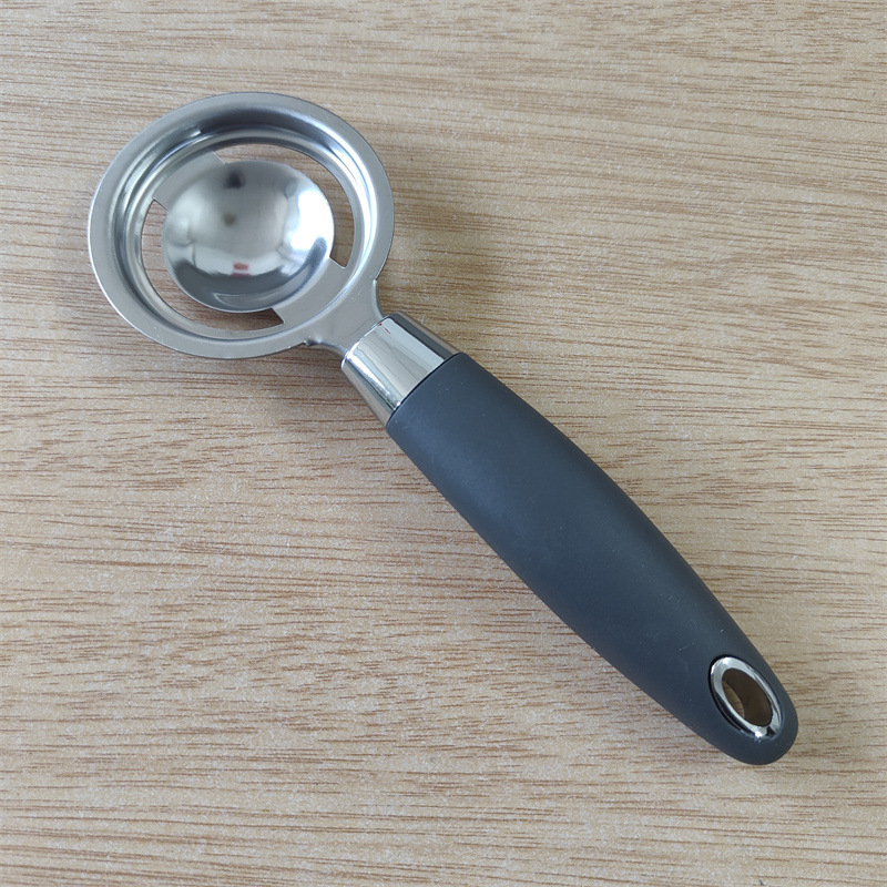 Tojássárgája és tojásfehérje szeparáló, rozsdamentes acélból, kézi működésű, testreszabható, logónyomás elérhető