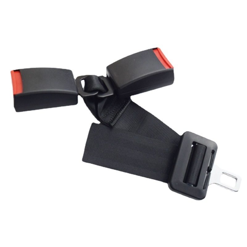 Proširivač sigurnosnog pojasa za automobil, adapter jedan na dva, podesivi, materijal ABS + čelik 45# + poliester, marka O'GOODE