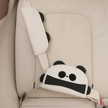 Slatki jastučići za ramena autosjedalice u crtanom stilu za bebe koje spavaju u automobilu, štitnici za vrat protiv gušenja, podešivači za automobil