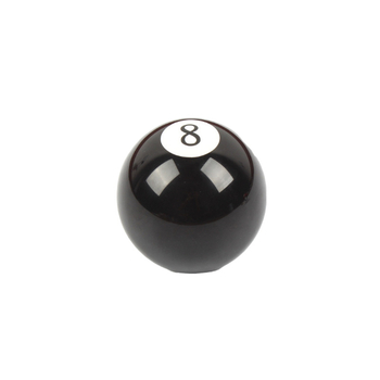 Crna glavica mjenjača za automobil s motivom 8-ball