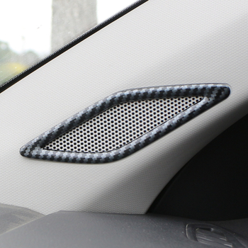 VW T-Cross dekorativne naljepnice za poklopac prednje stupa zvučnika, ABS, OEM, Model 1, pogodno za automehaničarsku radionicu