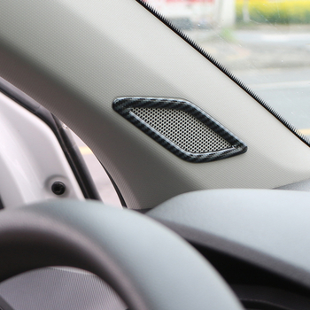 VW T-Cross dekorativne naljepnice za poklopac prednje stupa zvučnika, ABS, OEM, Model 1, pogodno za automehaničarsku radionicu